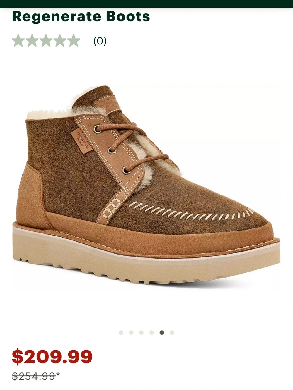 UGG Renegade Neumal Boots Men’s Size 4 / Women’s 5 / Kids 4Y